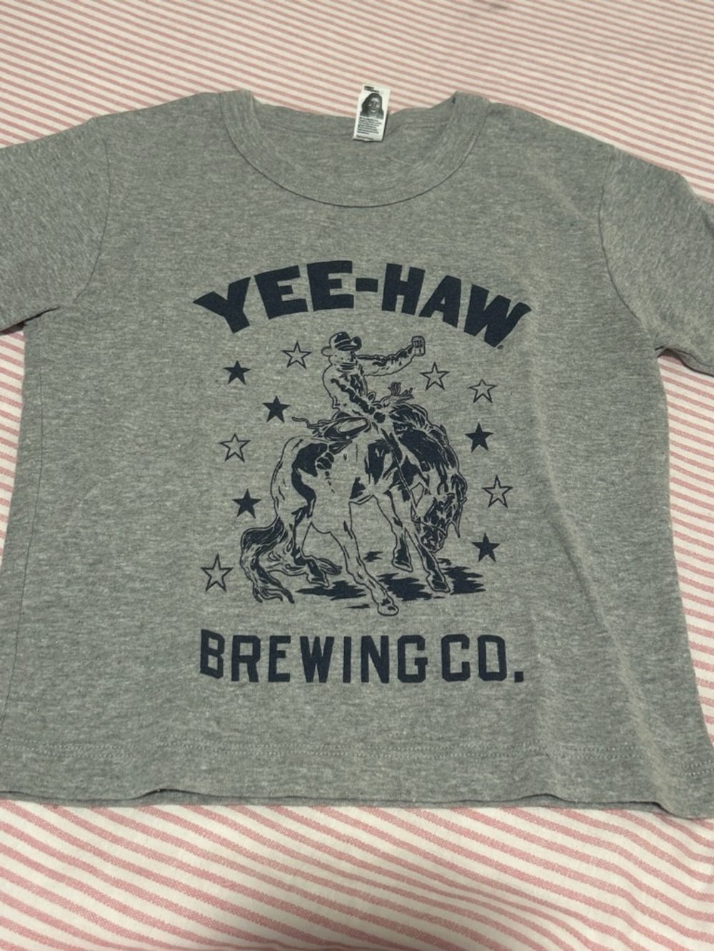 Kids' Grey Graphic Tee